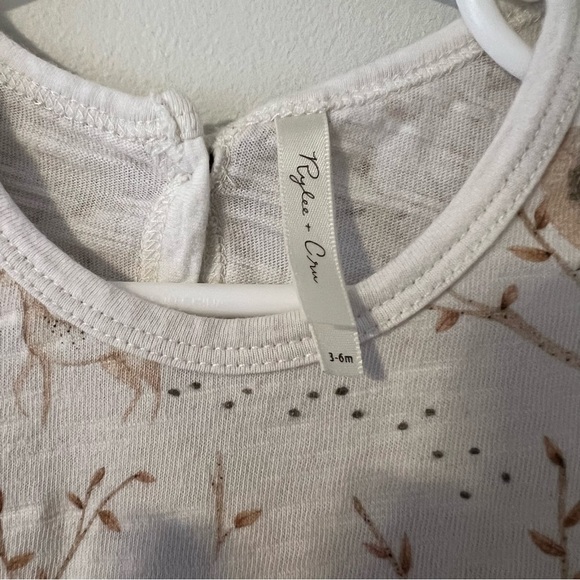 Rylee & Cru Dress Winter Birds 3-6m - Picture 5 of 6